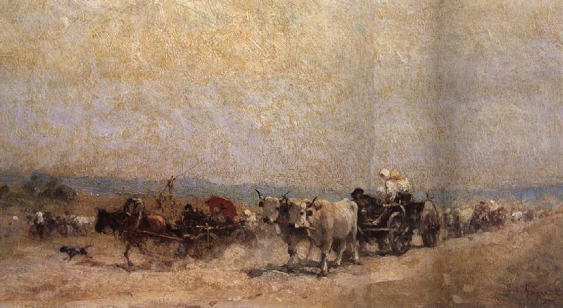 Nicolae Grigorescu The Return from the Fair France oil painting art